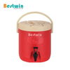 Heat Cold Preservation Thermo Hot Drink Milk Barrel Insulated Coffee Dispenser 